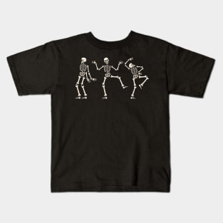 Dancing Skeletons Kids T-Shirt